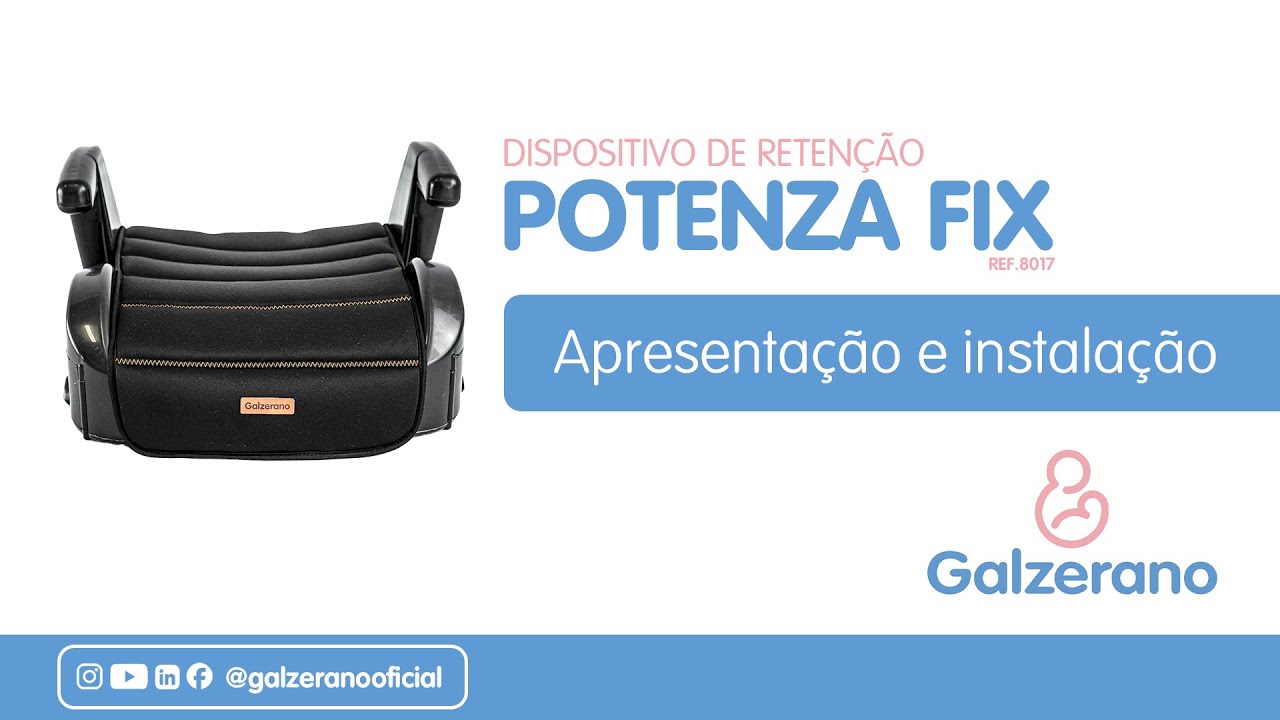 ASSENTO ELEVAT&Oacute;RIO POTENZA FIX | APRESENTA&Ccedil;&Atilde;O E INSTALA&Ccedil;&Atilde;O | GALZERANO