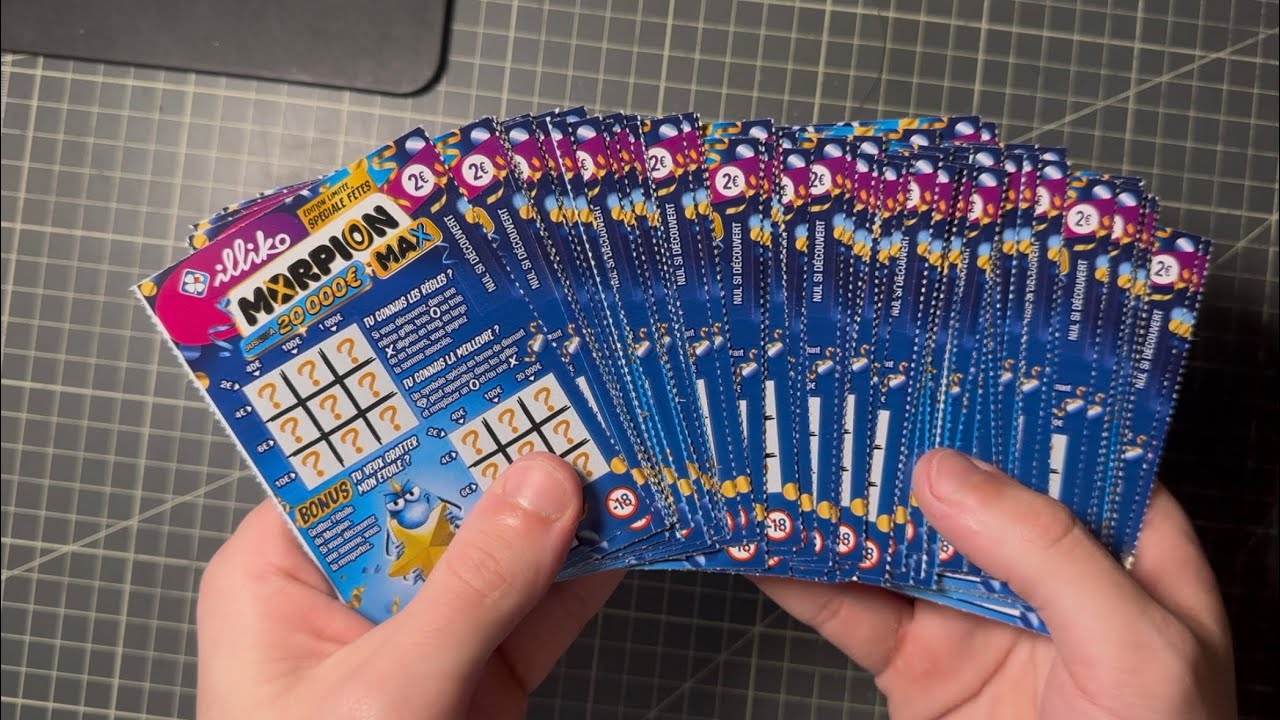 Je gratte un CARNET ENTIER des NOUVEAUX TICKETS MORPION ! (INCROYABLE 🤩)
