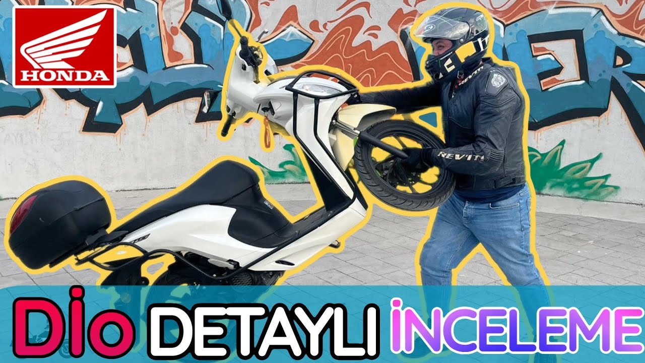 Honda DİO Benzini Adeta Kokluyor | 110cc Scooter Çok Detaylı İncelemesi |