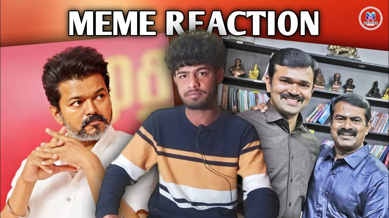 🥵🔥THALAPATHY VIJAY vs NTK SEEMAN #mathanmedia 