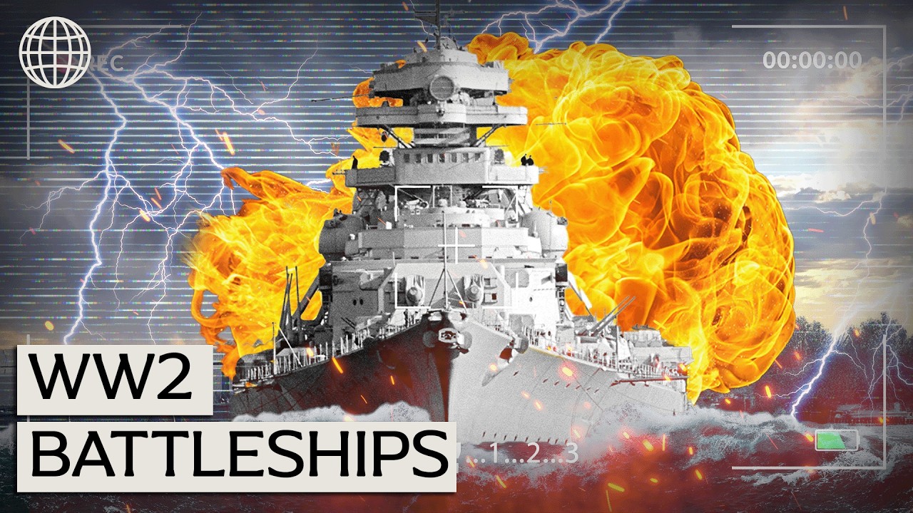 The Formidable WW2 Battleships Of The German Kriegsmarine