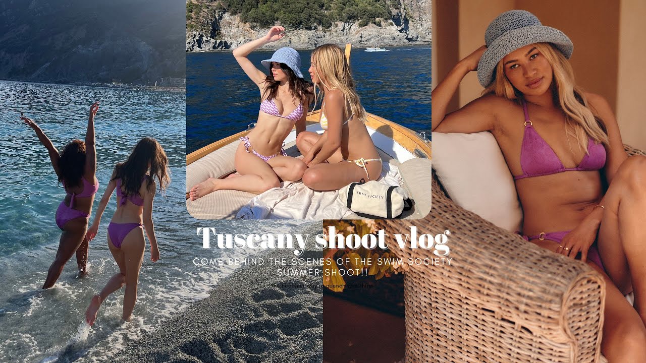 Tuscany summer shoot vlog!
