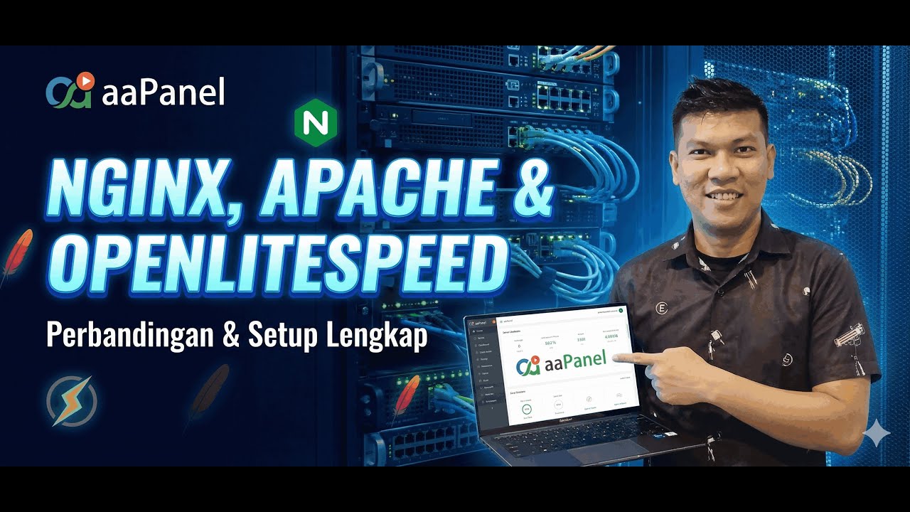 Perbandingan Performa Nginx, Apache & OpenLiteSpeed di aaPanel