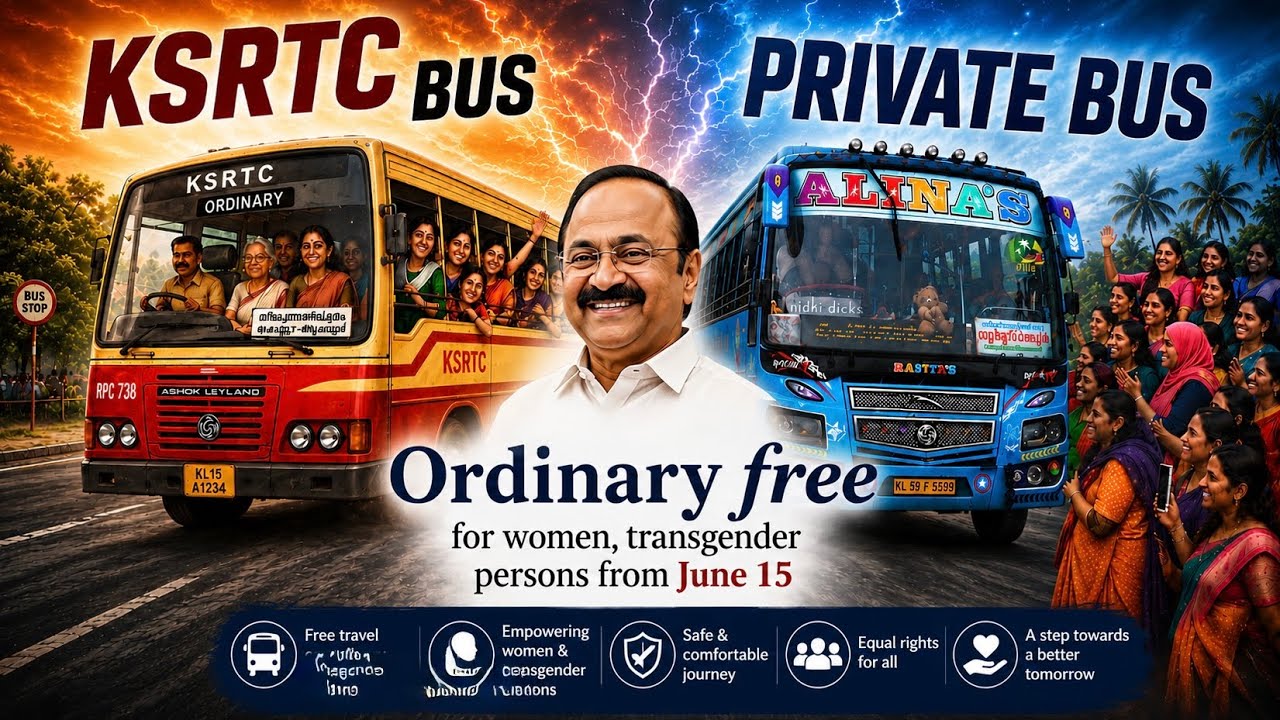 Keralam Good News: Free KSRTC Bus Travel for Women from June 15. #deaf #deafsignlanguage #deaflearn 