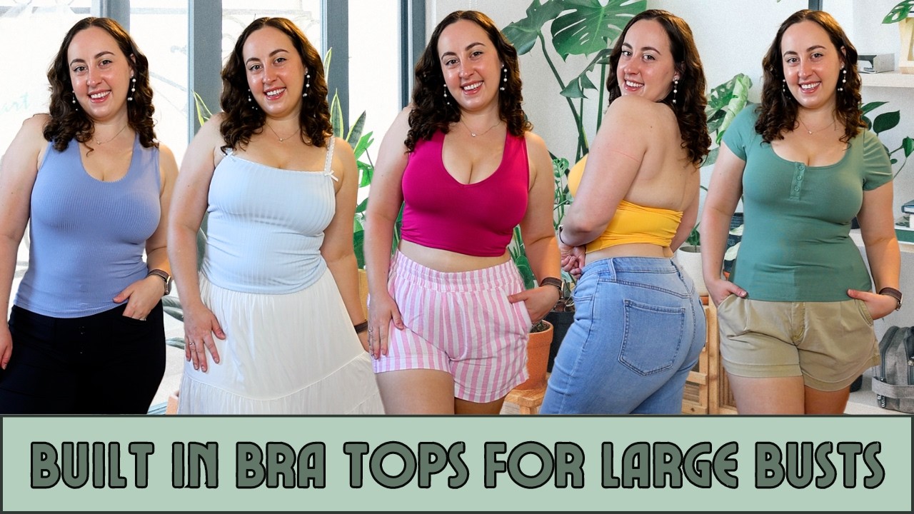 Klassy Network Bramis | The Best Tops for Large Busts! | Go Braless as a DDD+