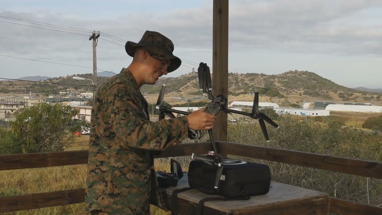 INSIDE GITMO - U.S. Marines conduct Drone Ops in Guantanamo Bay, Cuba