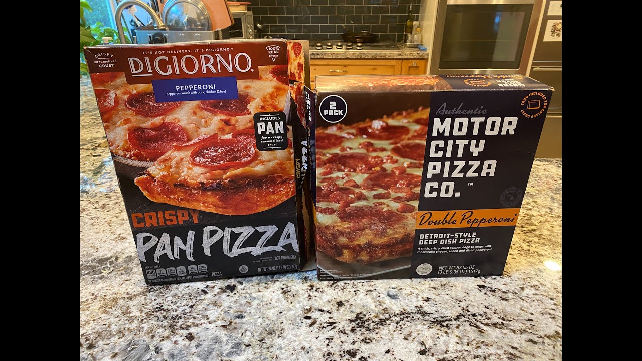 Frozen Pan Pizza Showdown: DiGiorno Vs Motor City Pizza Co.