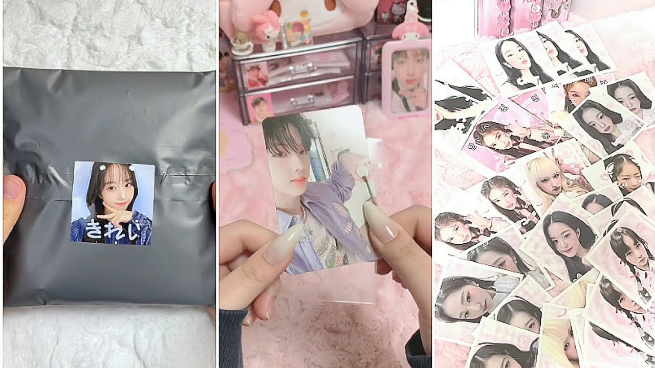 🛍️🎉 PACKING PHOTOCARD kpop ( tiktok compilation ) 📮💌