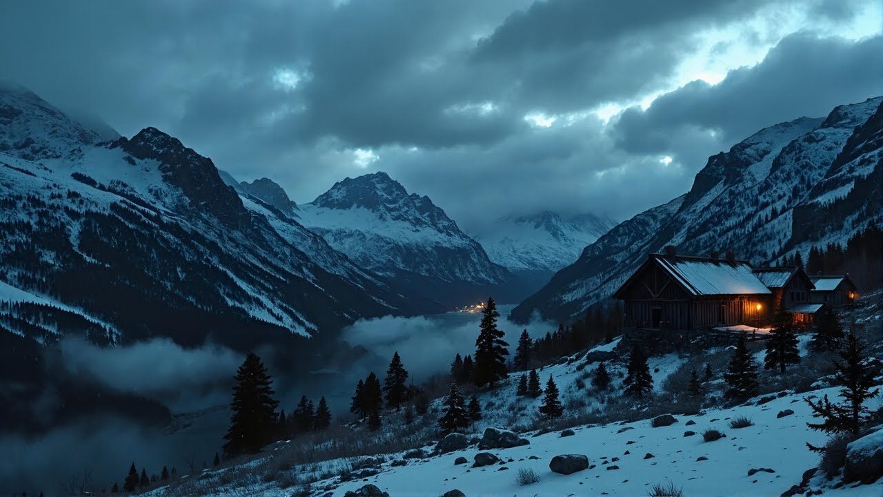 Icebound Stones Nordic Music - dnd Background Music | 3 hr d&d ambience