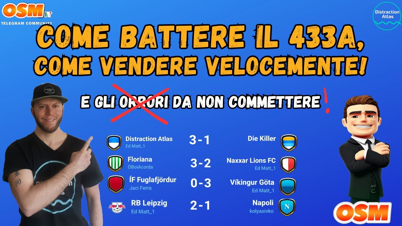 GUIDA OSM 2024: COME BATTERE IL 433A & Come Vendere Velocemente!
