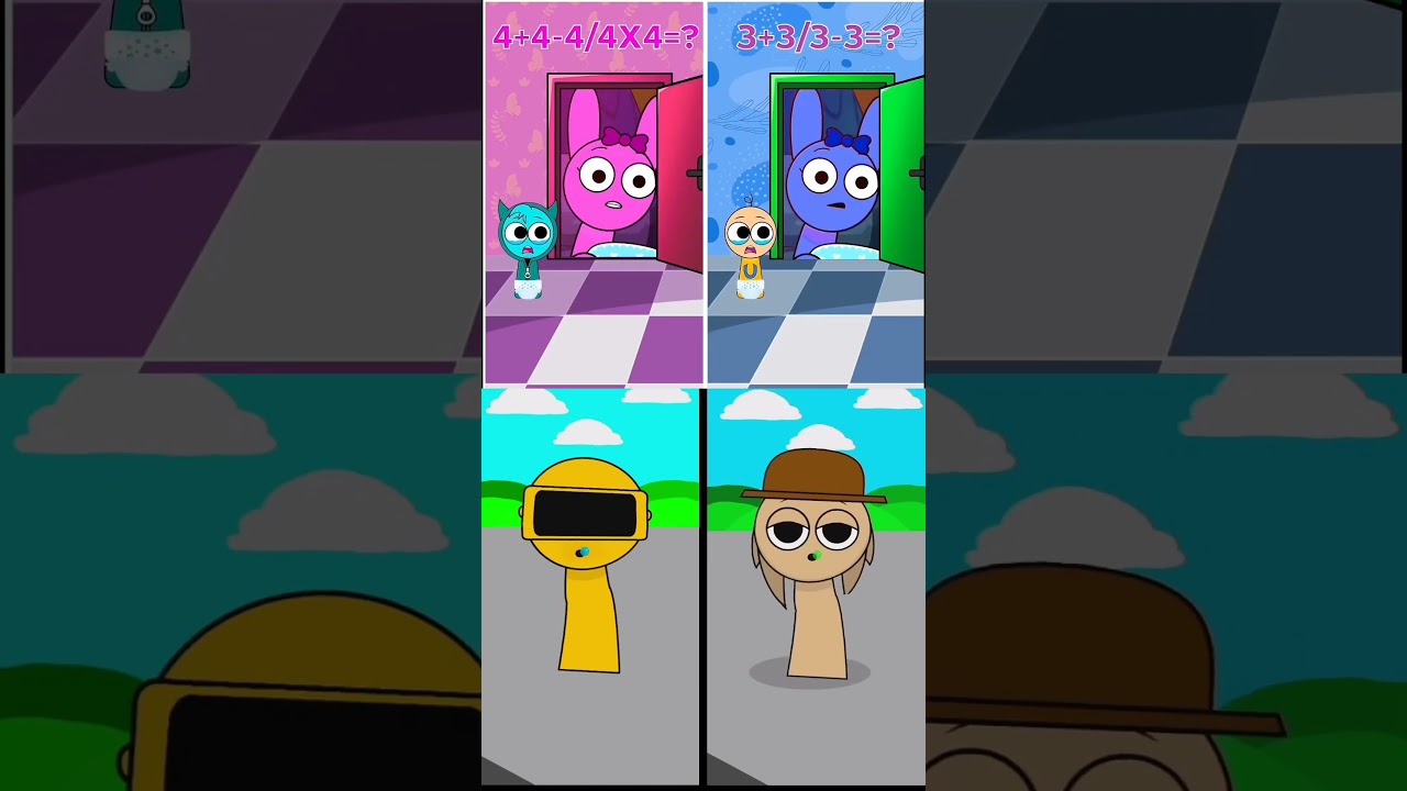 SPRUNKI Incredibox - Coffin Dance Song (COVER) Tiles hop step 💥⚡😍