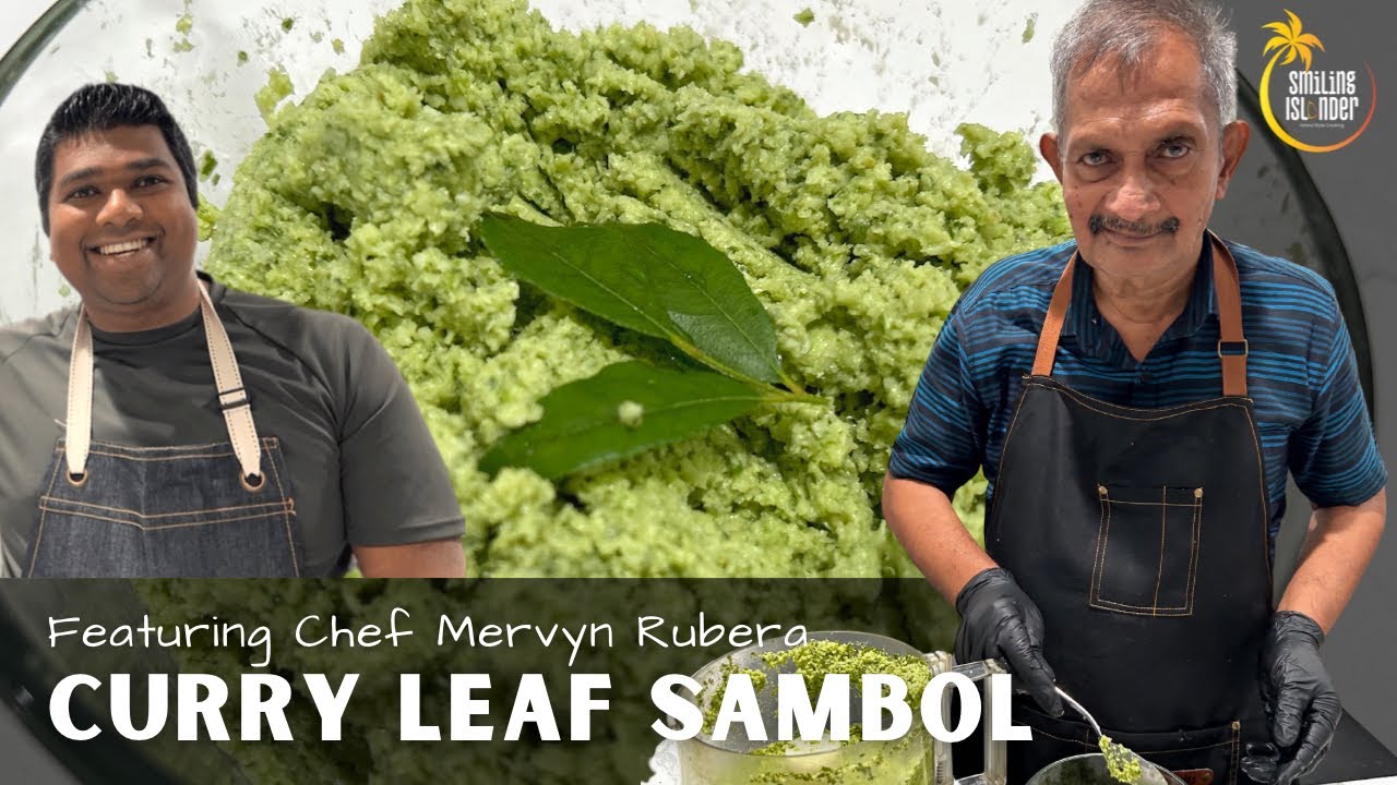 Curry Leaf Sambol | ft. Chef Mervyn Rubera from Sri Lanka