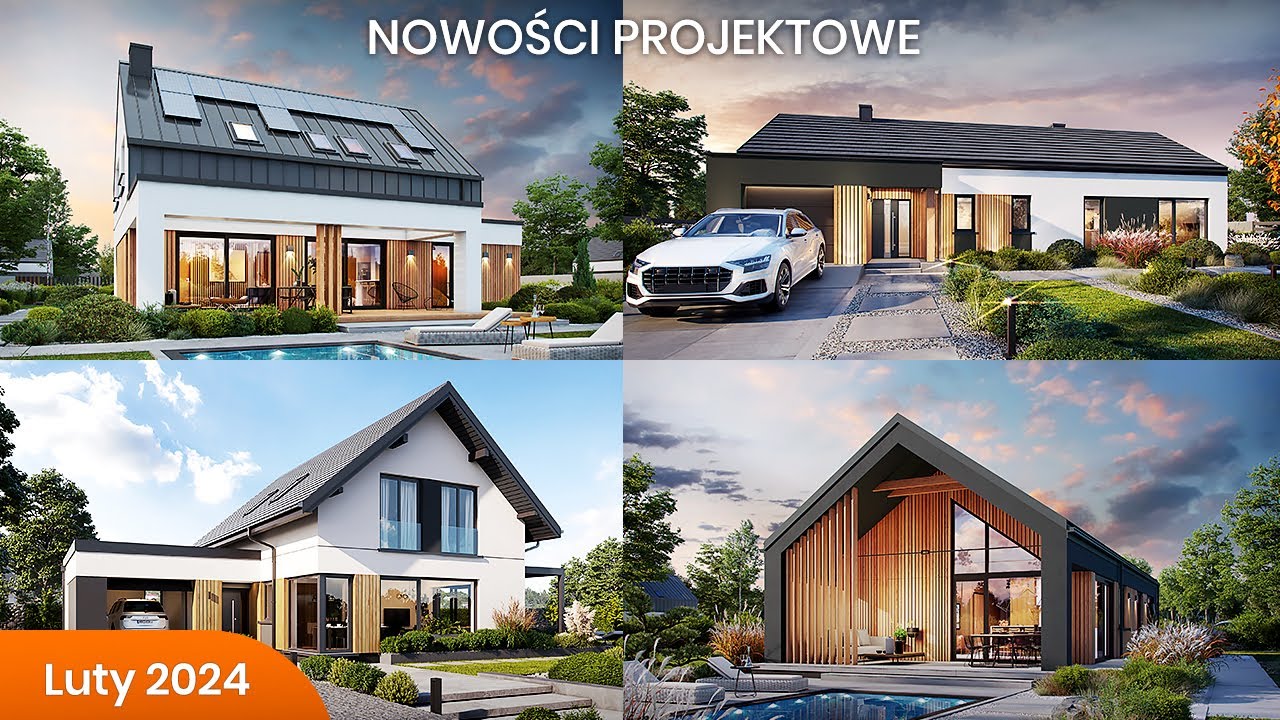 NOWOŚCI PROJEKTOWE lutego &ndash; Nowoczesne, ekologiczne domy 🌿 - ARCHON+ Projekty Dom&oacute;w