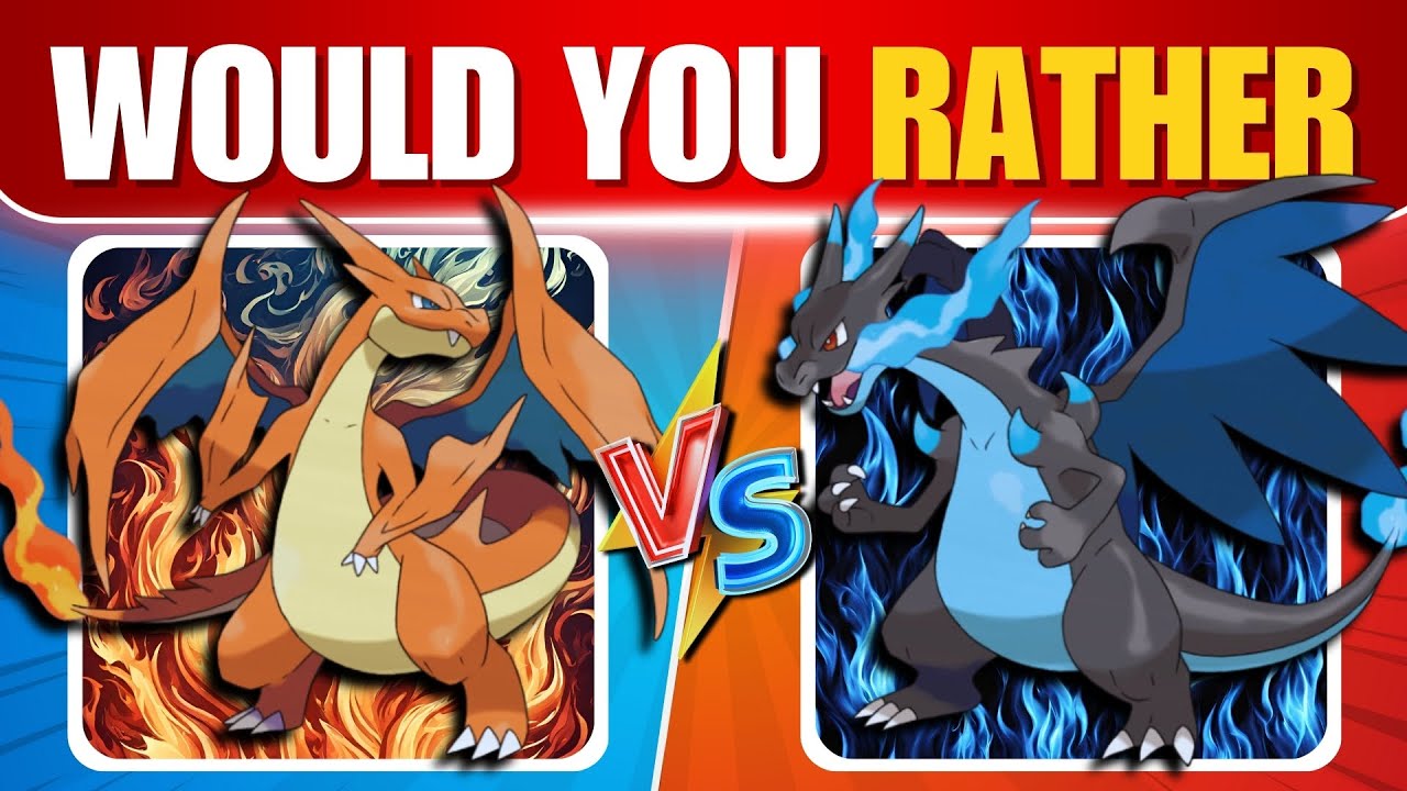 Would You Rather..? Pokemon Edition 🐉🔥🌊 | Pokemon Quiz Night Game