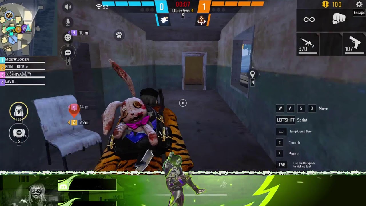FREE FIRE in Indian Server ft. Javier Marlega |FREE FIRE Live Stream India in Samatva