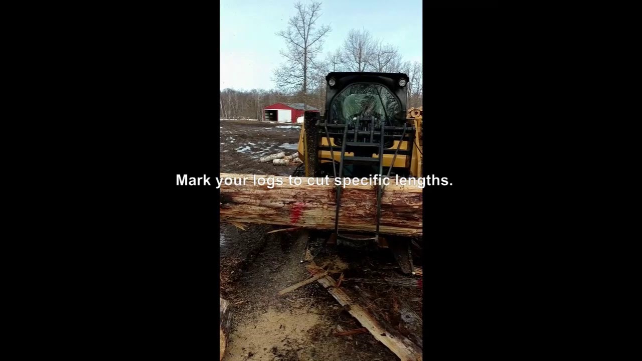 Heavy Duty Grapple Saw by Halverson Wood Products