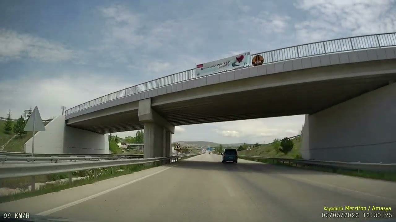 Amasya : Merzifon - Havza Yolu