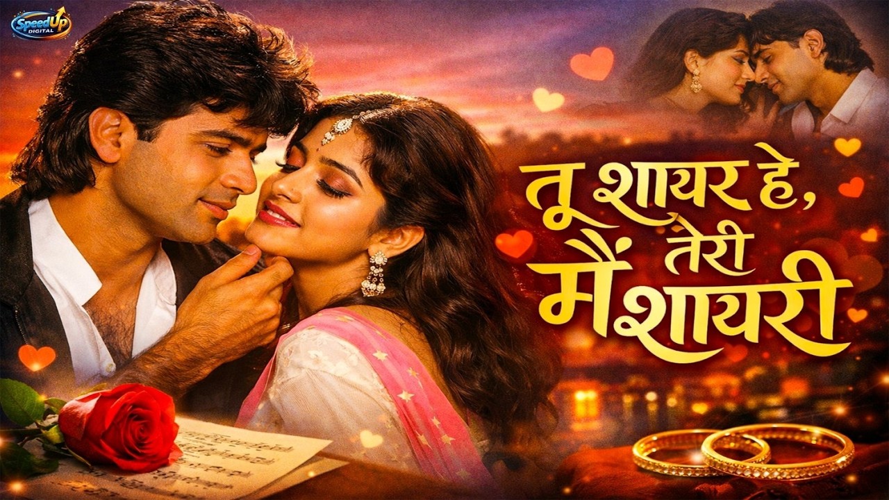 Tu Shayar Hai Main Teri Shayari | 90’s Bollywood Sad Love Song | Evergreen Hindi Romantic Song