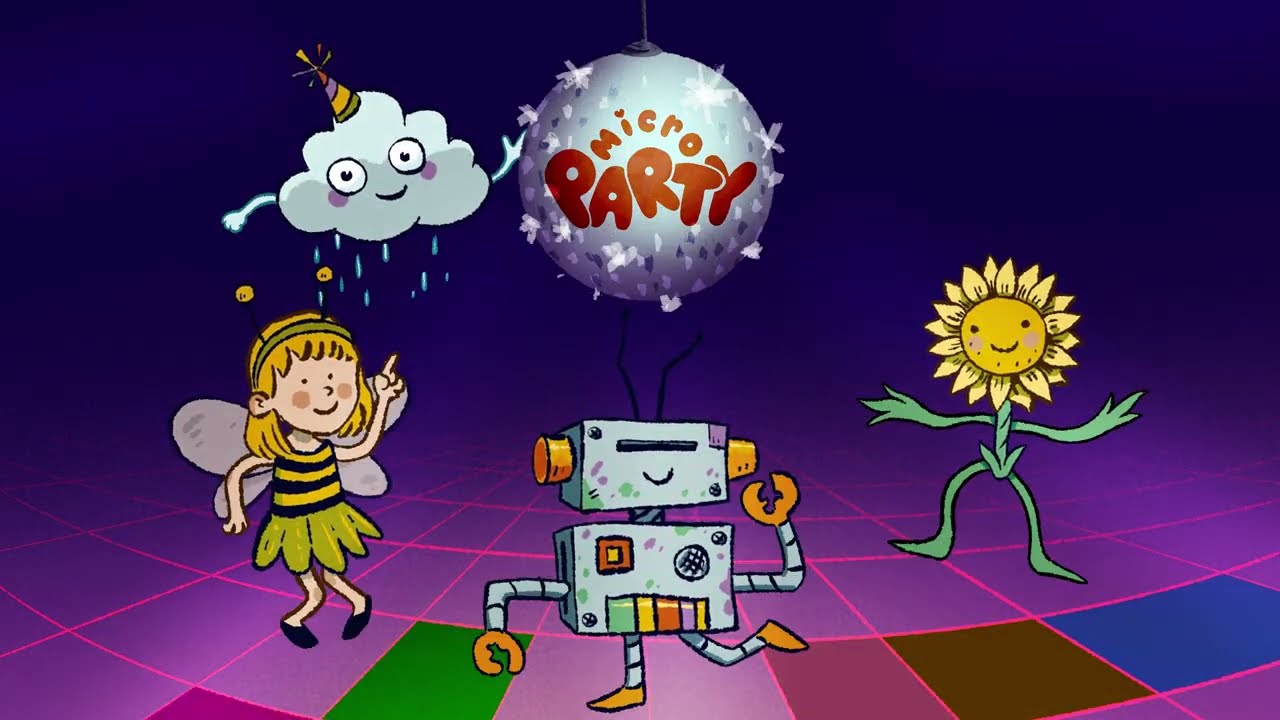 Electric Blue Yonder - "MicroPARTY (Theme)" Official Visualizer  Video