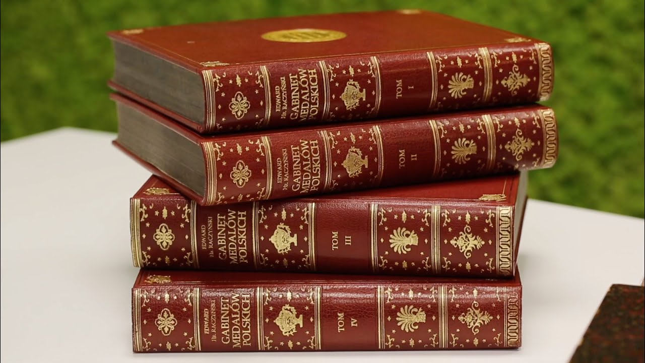Sztuka introligatorska - piękne oprawy książek numizmatycznych i ich bibliofilskie egzemplarze