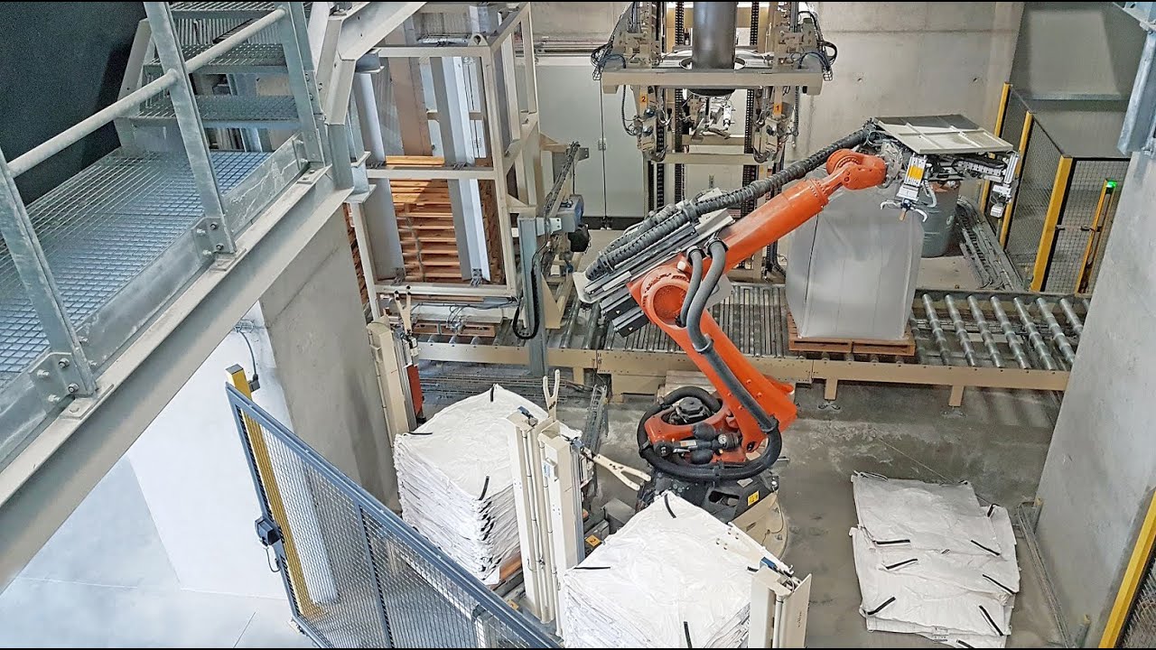 Vollautomatische Big Bag Füllstation