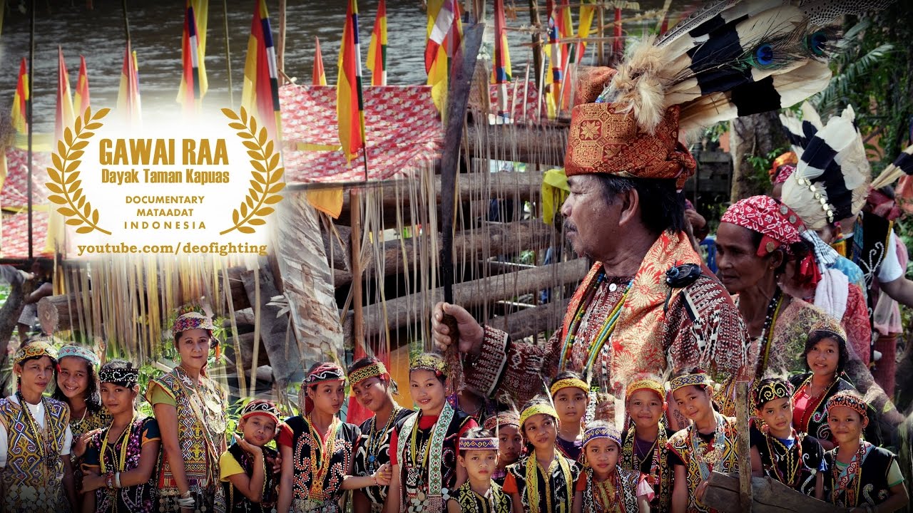 🔴 Gawai RAA Dayak Taman Kapuas Rumah Betang RT 4 Desa Sayut Kapuas Hulu