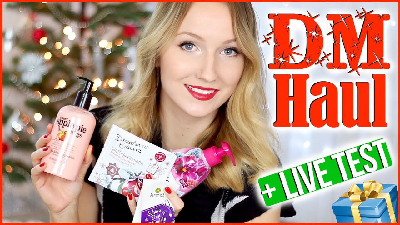 WINTER DM HAUL mit LIVE TEST + Verlosung - TheBeauty2go
