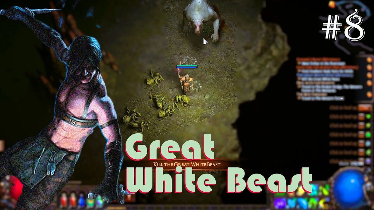 Memburu Beruang Putih | Path of Exile 1 3.27 | Shadow | Act 2 | Gameplay (8)