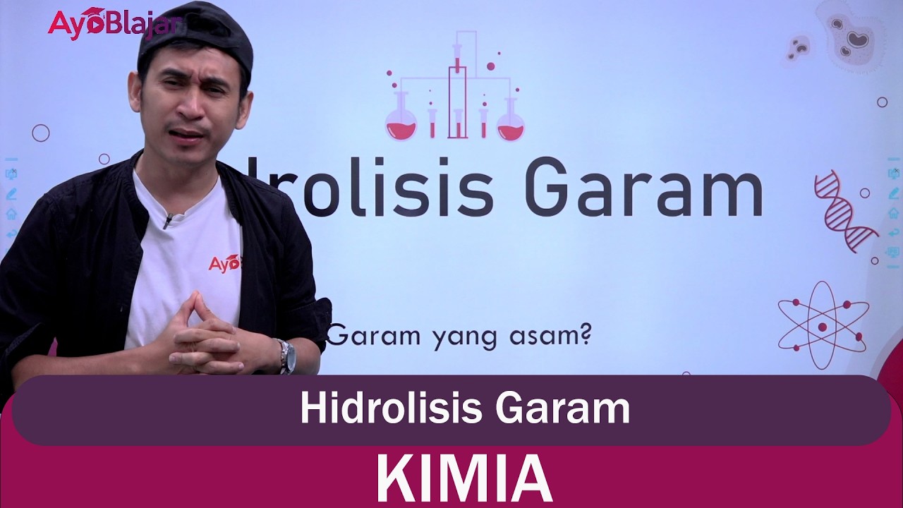 Kimia Kelas 11 - Hidrolisis Garam