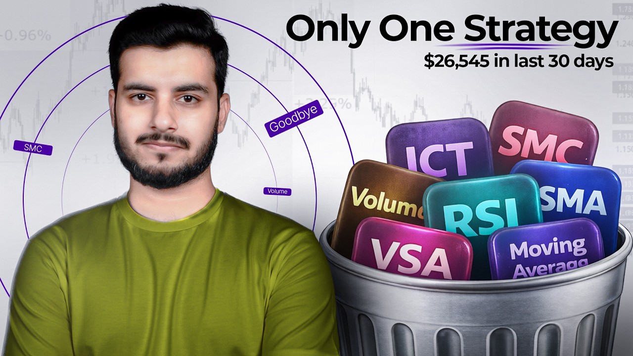 I Traded for 30 Days Using Only ONE Strategy (Real Results Revealed)