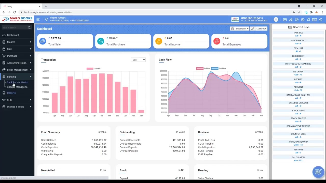Margbooks Next Generation Online Accounting Software Akola Madhavarjun Sales 7719077177