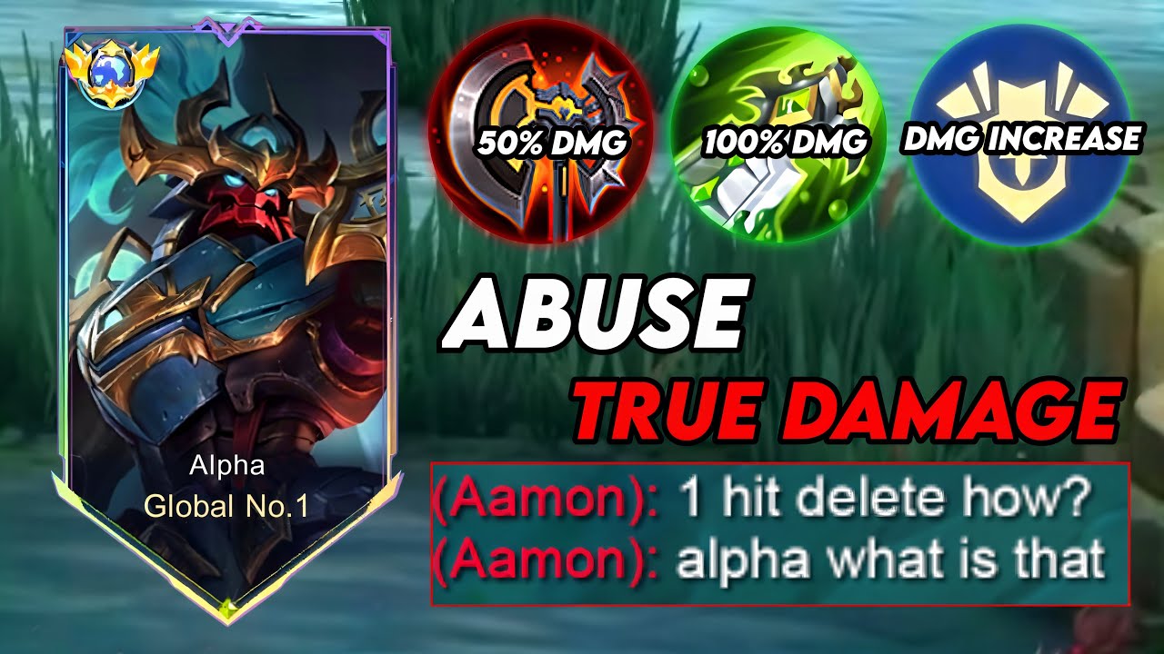 ABUSE THIS BEFORE IT GETS NERFED! ALPHA MAX DAMAGE BUILD😱
