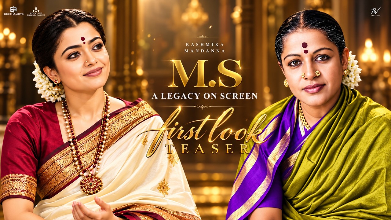 Rashmika as MS Subbulakshmi Teaser | Gowtam | Anirudh | Allu Aravind