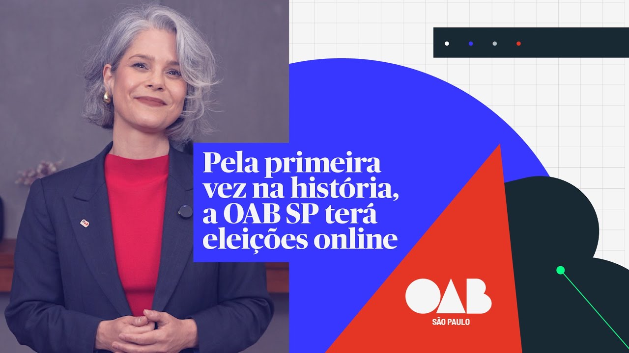 Eleições da OAB SP serão 100% online