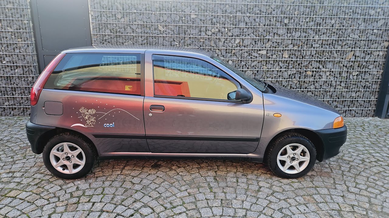 Fiat Punto 55S 1997 - 1.1 54hp, fully original  43 thousand kilometers only.