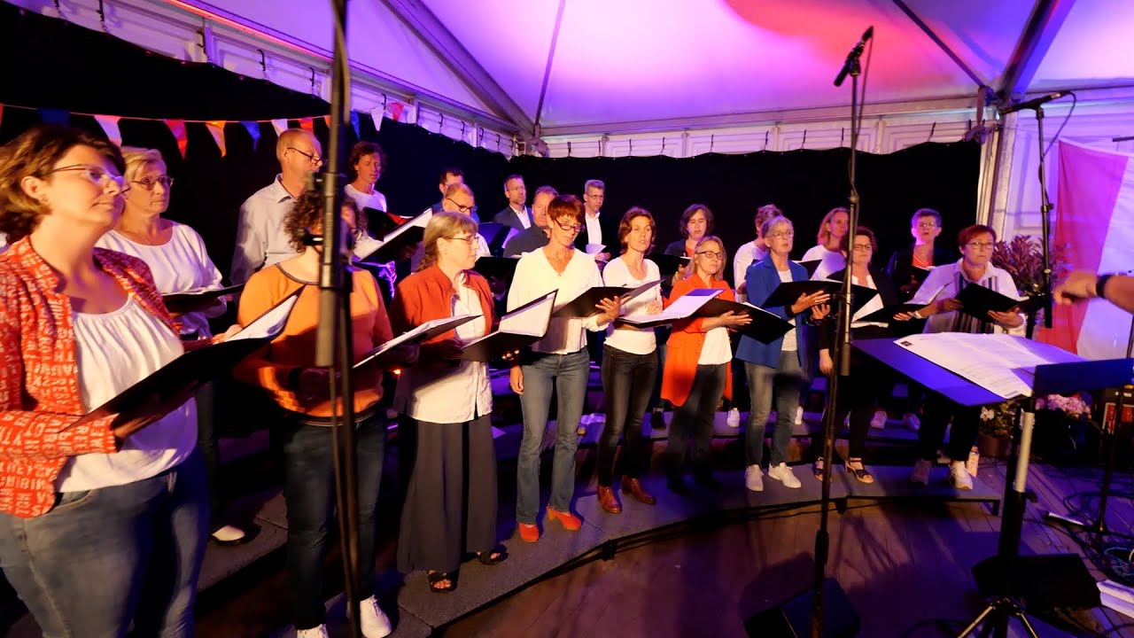 Concert voor de Vrijheid – Chr. Koor Inspiration – museum Smedekinck in Zelhem.