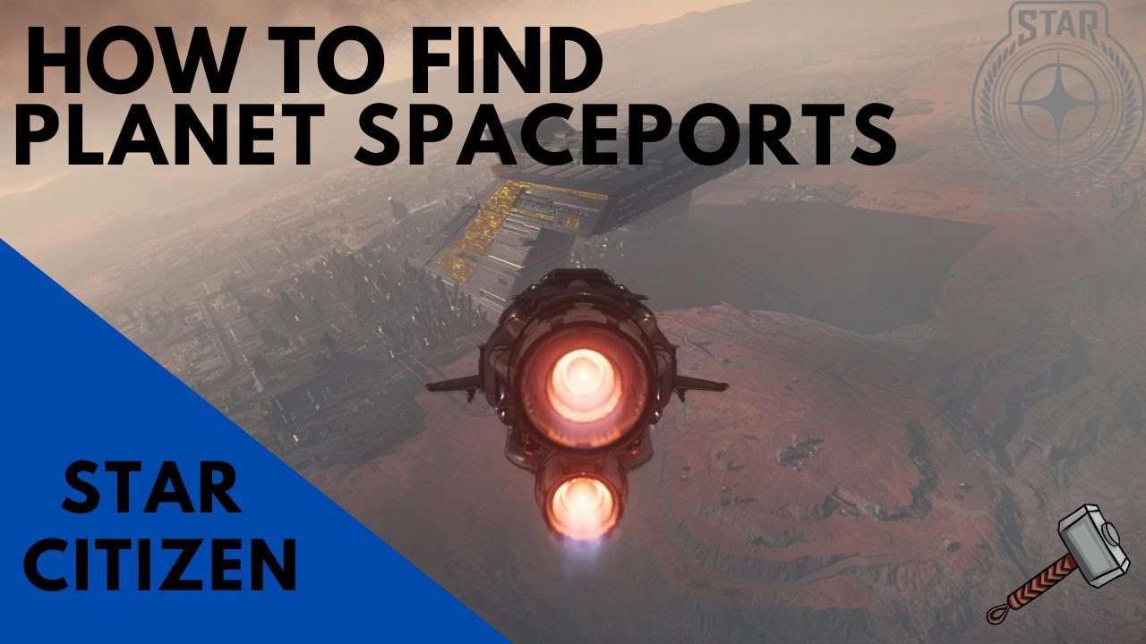 Star Citizen. Landing zones, from above. Don't waste time looking again!