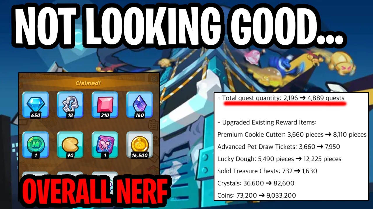 Stage Rewards Reverted... But They Still Are TERRIBLE? [Cookie Run Crumble]