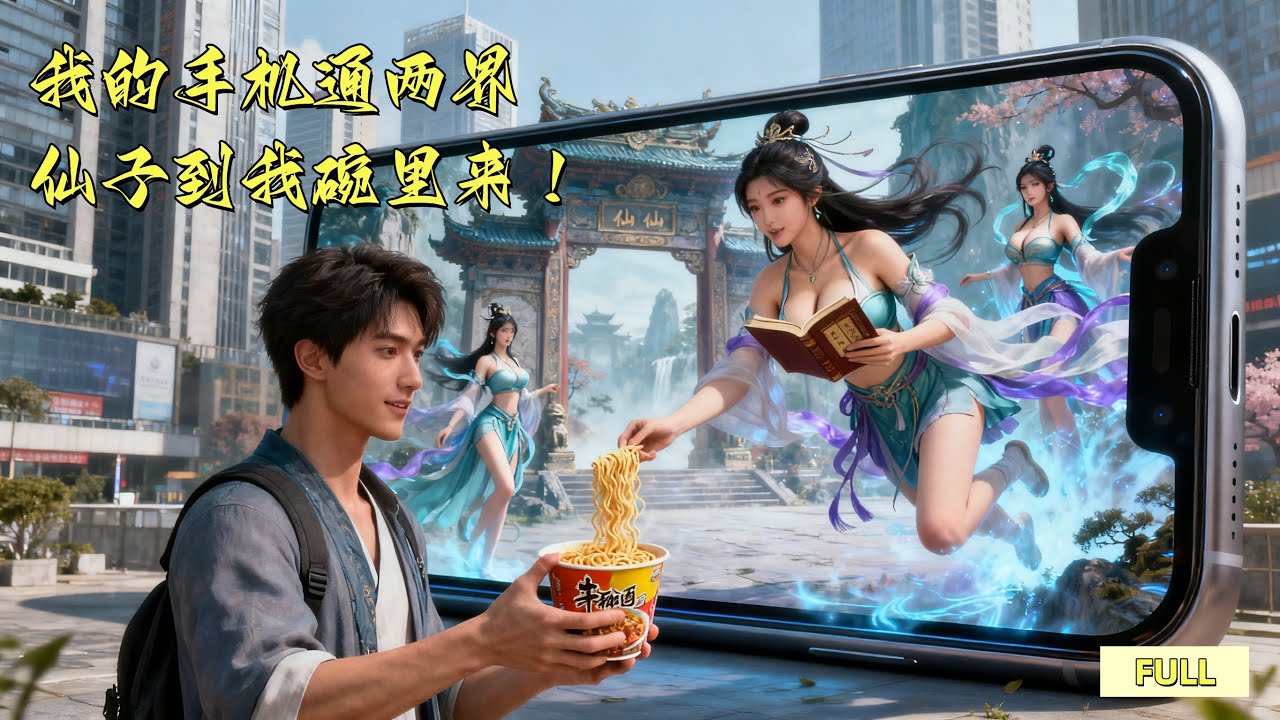 我壽命只剩三個月，女友分手家人遺棄，任我在醫院自生自滅。卻不想意外發現我的手機可通仙界，泡麵換靈丹、火腿腸換妖骨，我縱橫仙凡，得長生成就大帝至尊！#chineseanimation #國漫 #動畫