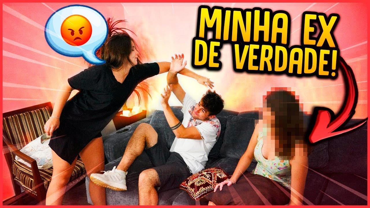 CHAMEI MINHA EX DE VERDADE!! - TROLLANDO MINHA NAMORADA [ REZENDE EVIL ]