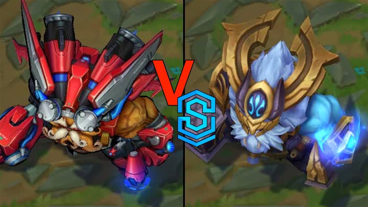 Aegis Frame Ornn VS Thunder Lord Ornn
