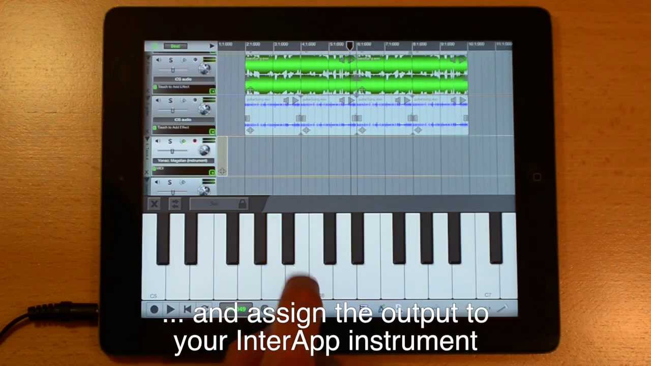 nTrack Studio - Inter-App tutorial