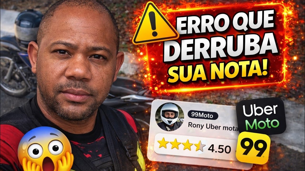 &ldquo;PARE DE TOMAR ESTRELA NEGATIVA NA 99 MOTO 🚫⭐ (FA&Ccedil;A ISSO!)&rdquo;