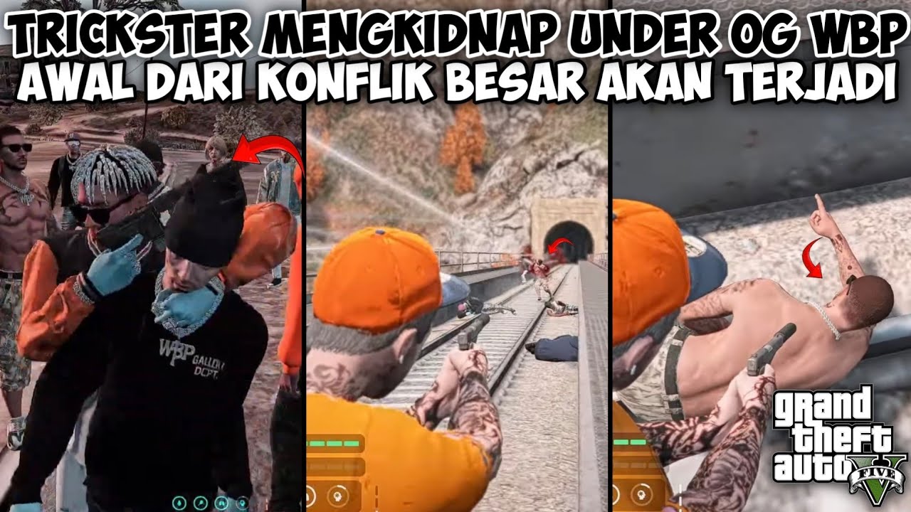 HARI PEMBALASAN! TRICKSTER TIDAK TERIMA ANGGOTANYA DI KIDNAP WBP | GTA V ROLEPLAY
