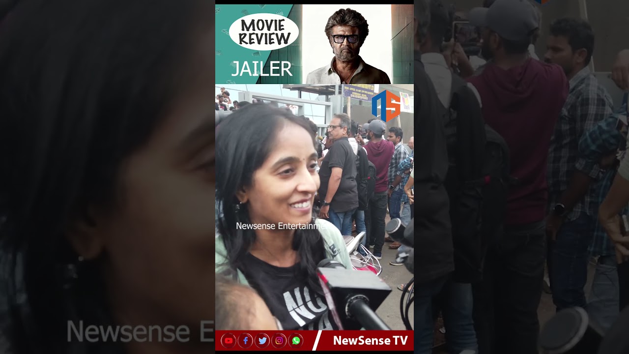 Jailer Public Talk from Prasads IMAX | Rajinikanth | Jailer Telugu Movie Review | Newsense TV |