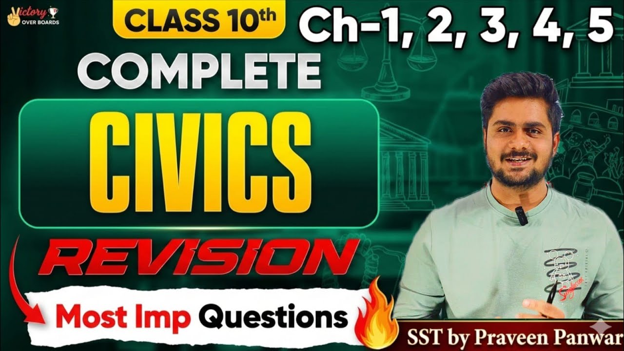 Class 10 sst ||  complete polity marathon|| important for board