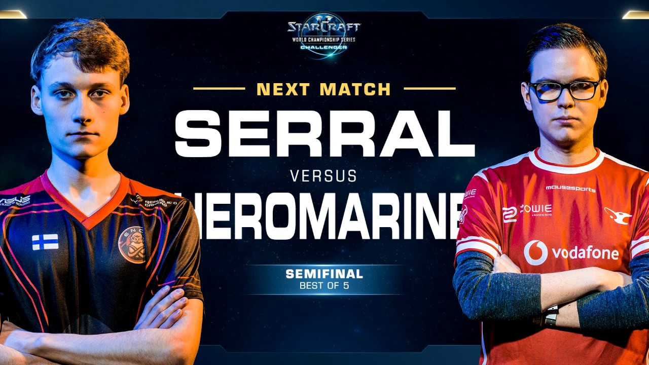 Serral vs HeRoMaRinE ZvT - WCS Challenger 2018 Season 1 – Europe