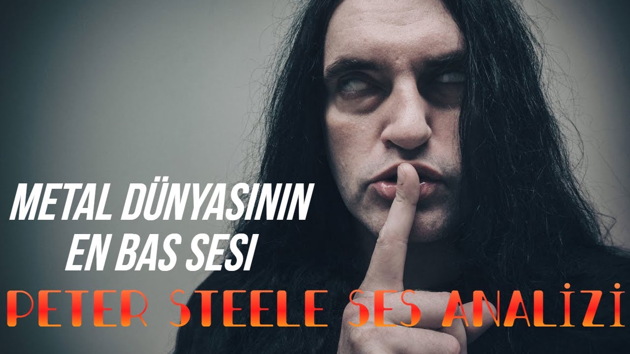 Самый глубокий голос металлического мира! Питер Стил Type O Отрицательный анализ голоса
