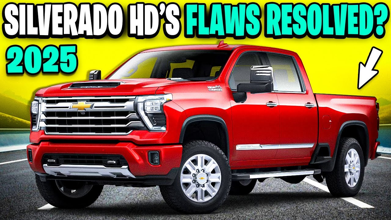 Исправлены ли в Chevrolet Silverado HD 2025 года 4 худших недостатка предыдущей модели?