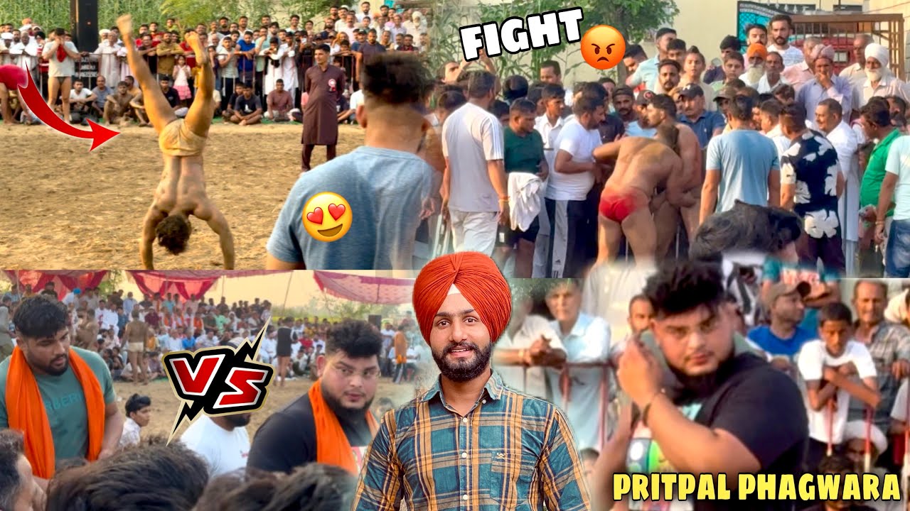 Pritpal Phagwara vs Sagar dehli Kusti| Sajan vlogs |